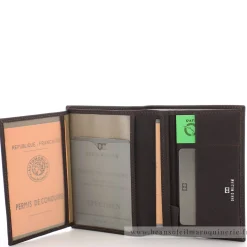 David William Portefeuille 2 volets Helva en cuir de vachette*Homme Portefeuilles Homme