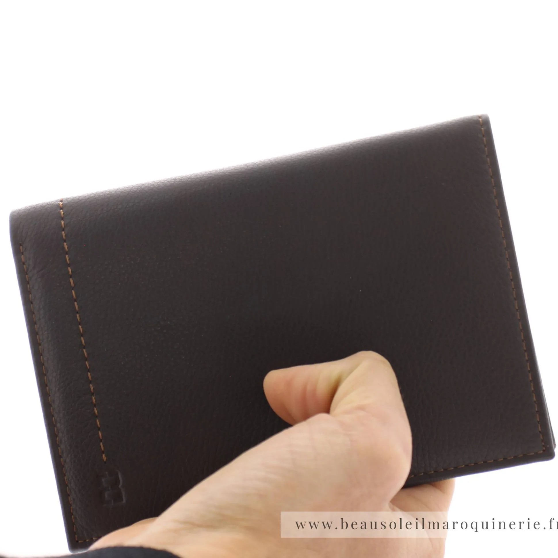 David William Portefeuille 2 volets Helva en cuir de vachette*Homme Portefeuilles Homme