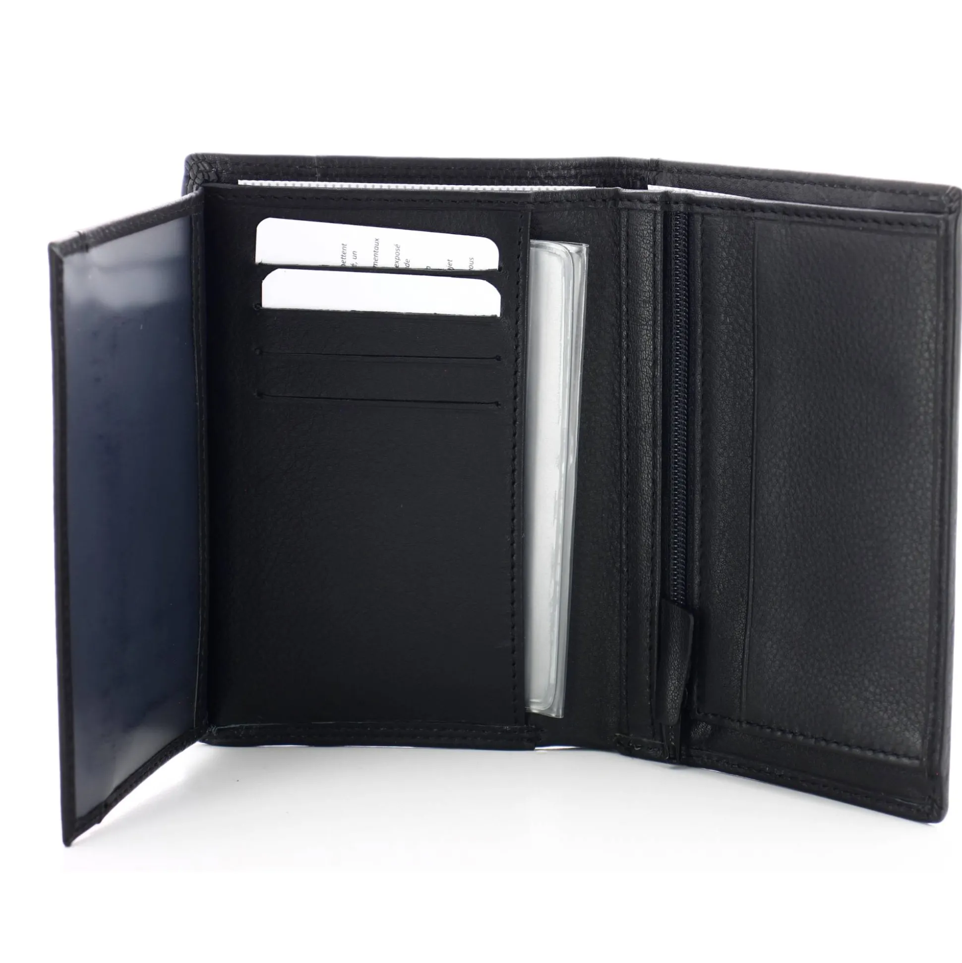 Serge Blanco Portefeuille 3 volets Vancouver en cuir*Homme Portefeuilles Homme