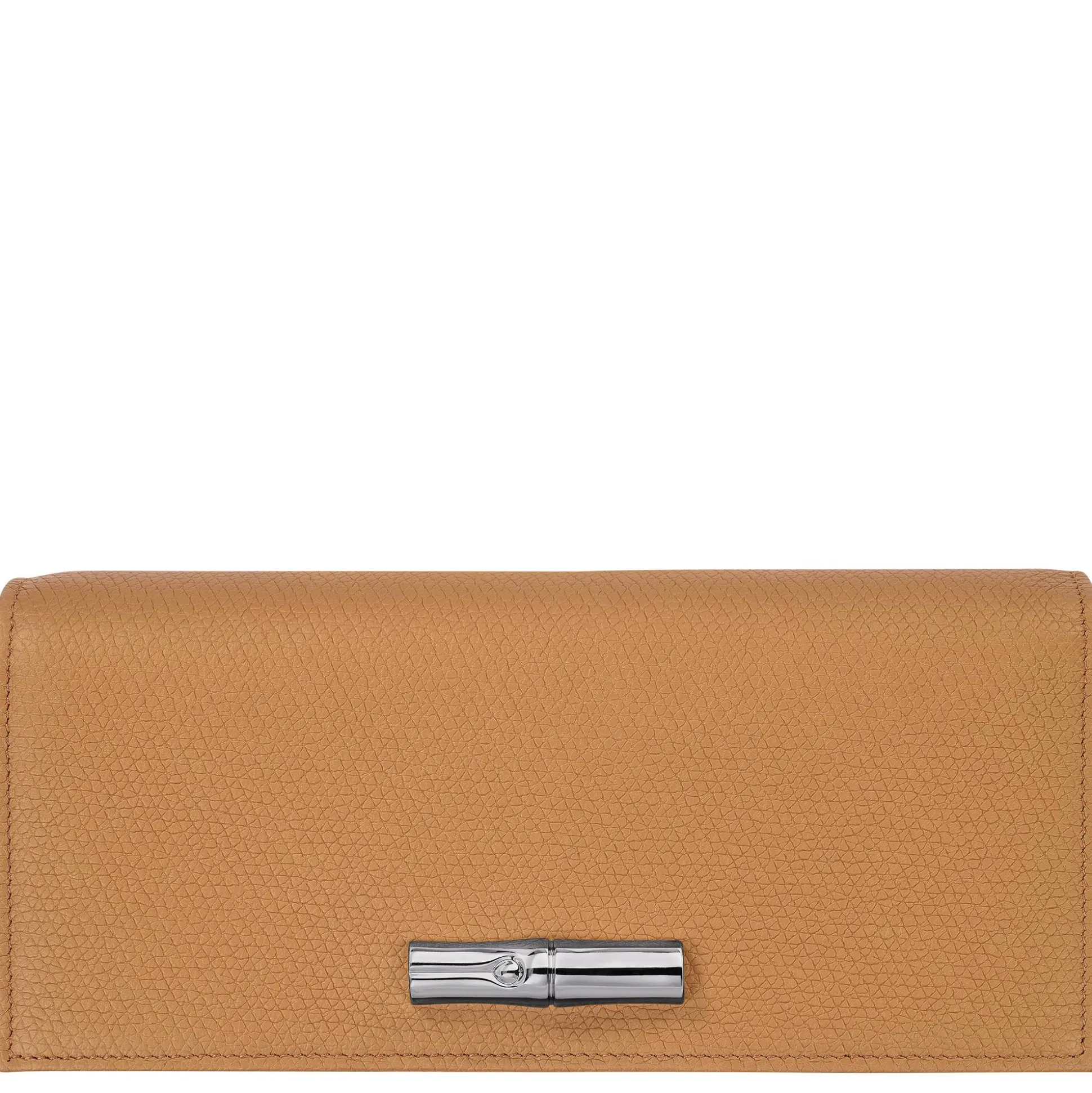 Longchamp Portefeuille a rabat effet graine Le Roseau*Femme Portefeuilles Femme