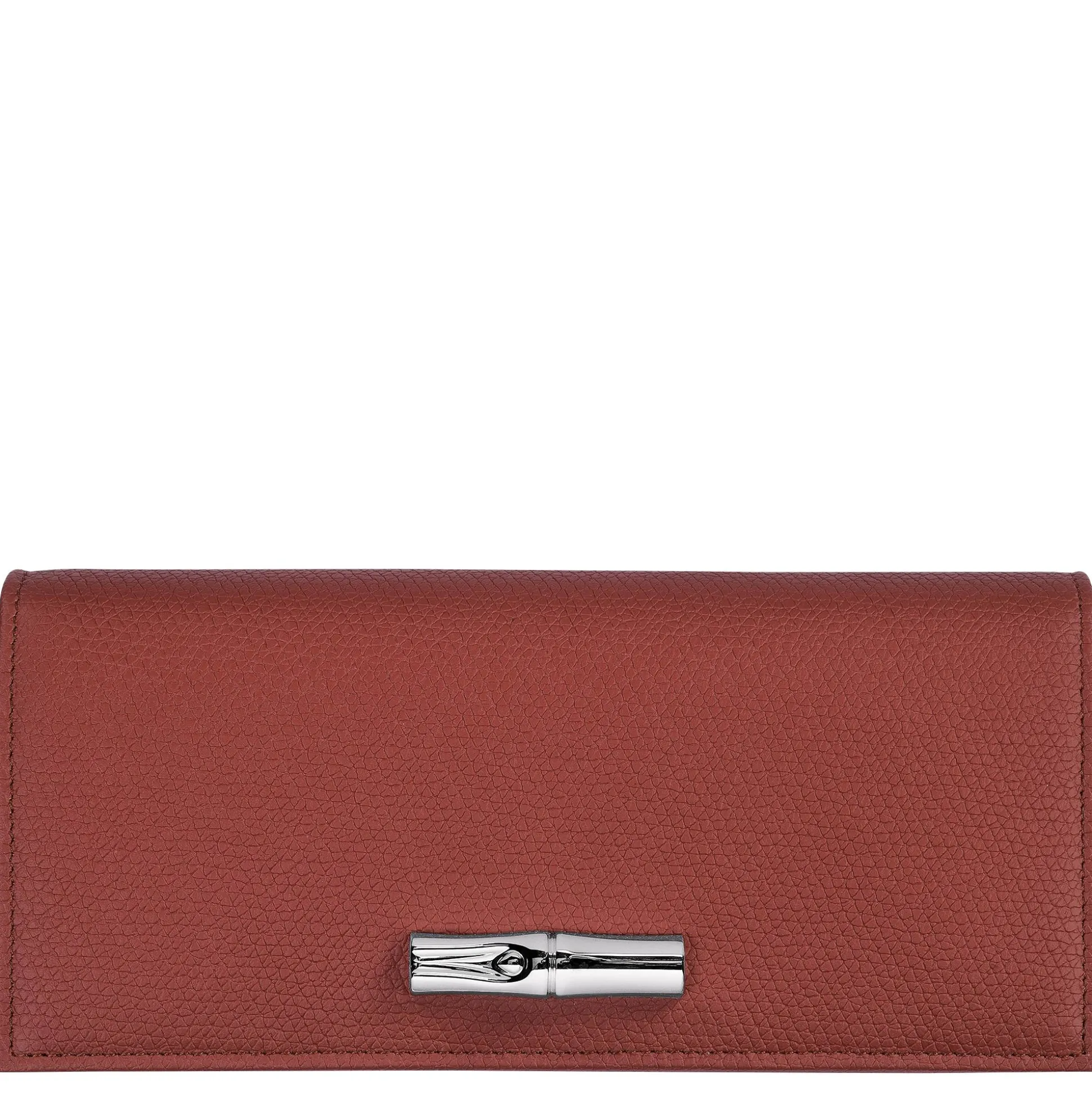 Longchamp Portefeuille a rabat effet graine Le Roseau*Femme Portefeuilles Femme