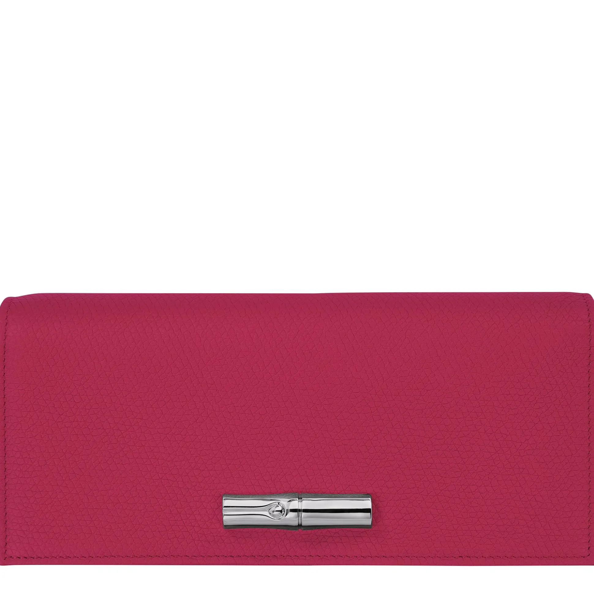 Longchamp Portefeuille a rabat effet graine Le Roseau*Femme Portefeuilles Femme