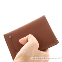 Les Ateliers Foures Portefeuille Achille Baroudeur double rabat*Homme Portefeuilles Homme|Porte-Cartes Homme