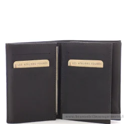 Les Ateliers Foures Portefeuille Achille Baroudeur double rabat*Homme Portefeuilles Homme|Porte-Cartes Homme