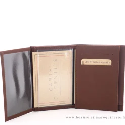 Les Ateliers Foures Portefeuille Achille Baroudeur double rabat*Homme Portefeuilles Homme|Porte-Cartes Homme