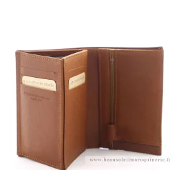 Les Ateliers Foures Portefeuille Achille Baroudeur double rabat*Homme Portefeuilles Homme|Porte-Cartes Homme