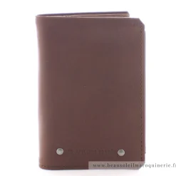 Les Ateliers Foures Portefeuille Achille rabat cartes Baroudeur*Homme Portefeuilles Homme