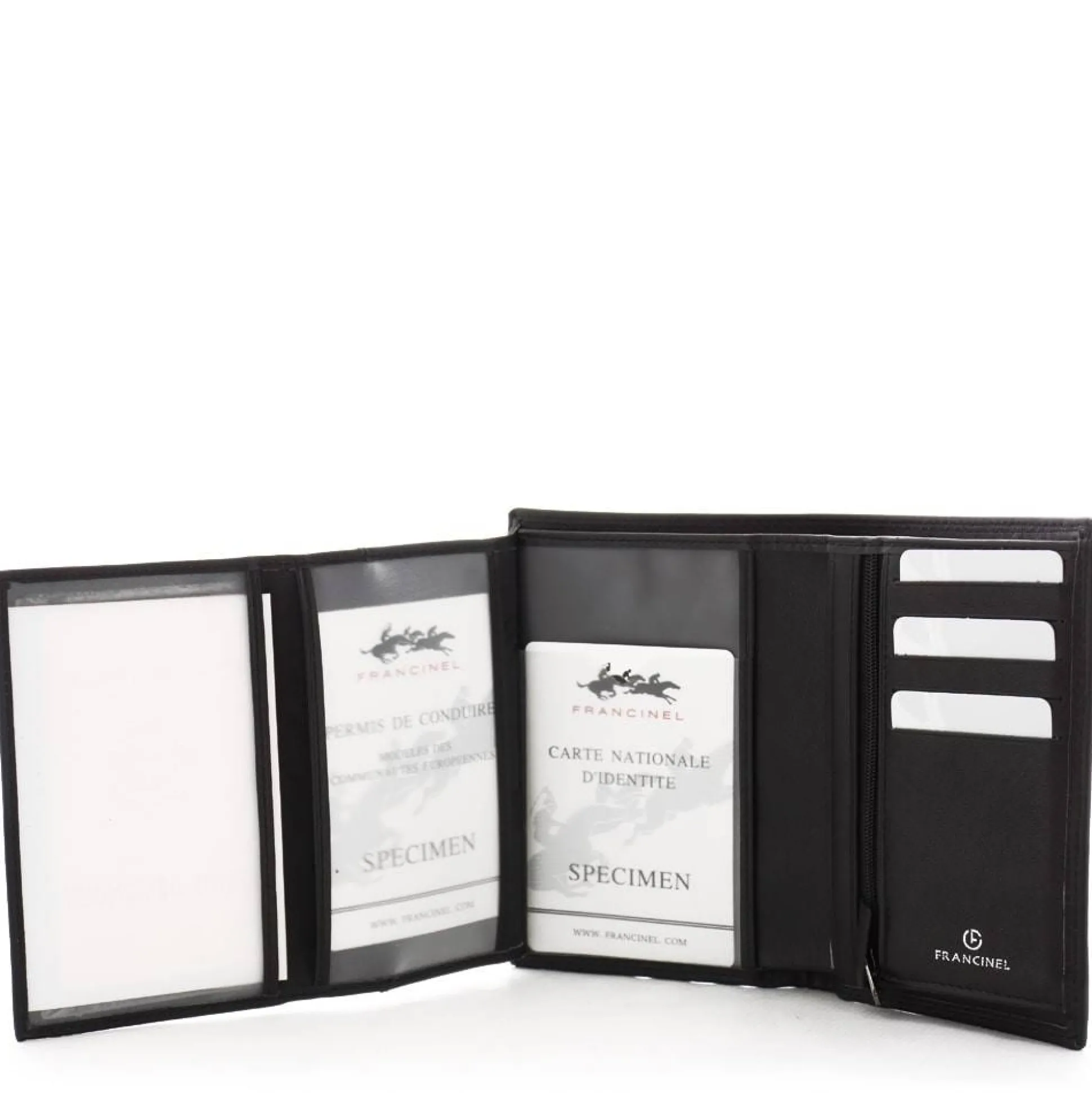 Francinel Portefeuille Bruges 3 volets en cuir de vachette*Homme Portefeuilles Homme