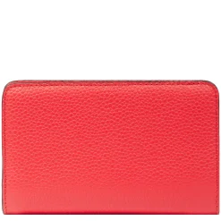 Lancel Portefeuille compact Ninon zippe en cuir graine*Femme Portefeuilles Femme