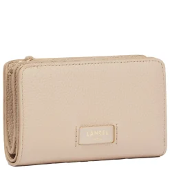 Lancel Portefeuille compact Ninon zippe en cuir graine*Femme Portefeuilles Femme