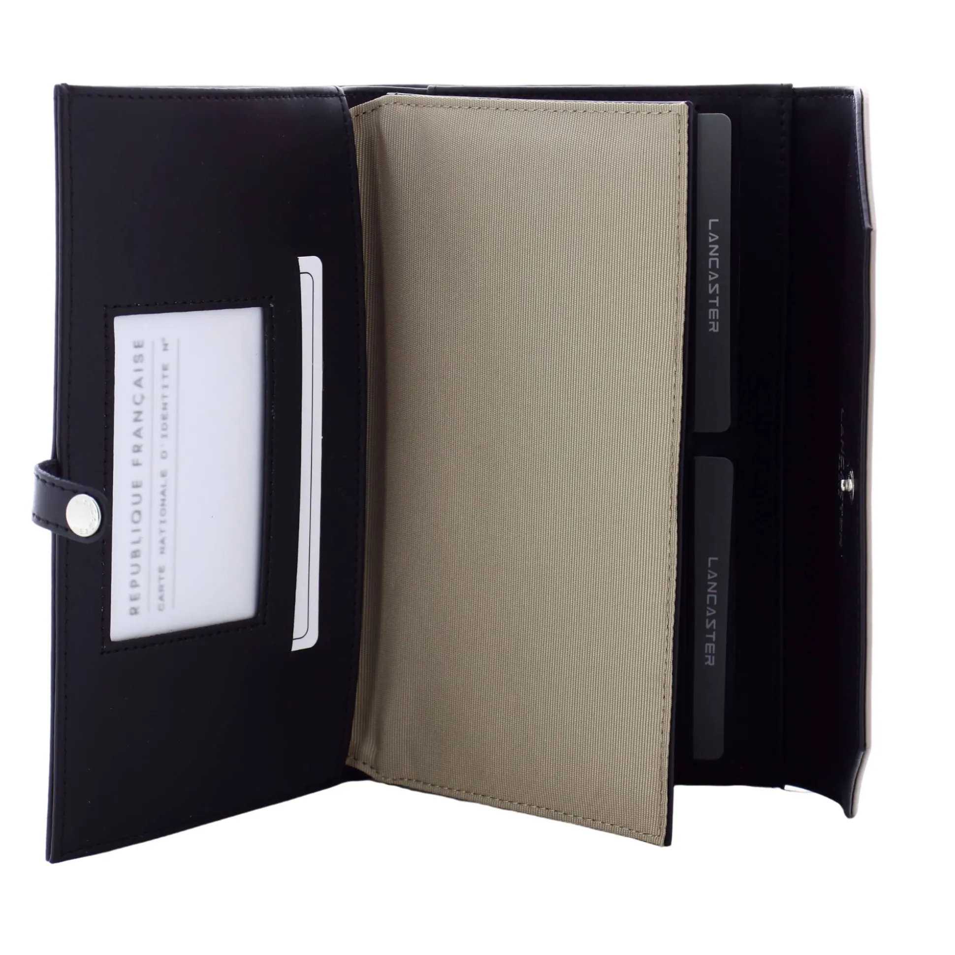Lancaster Portefeuille compagnon Smooth cuir lisse*Femme Tout En Un Femme|Portefeuilles Femme
