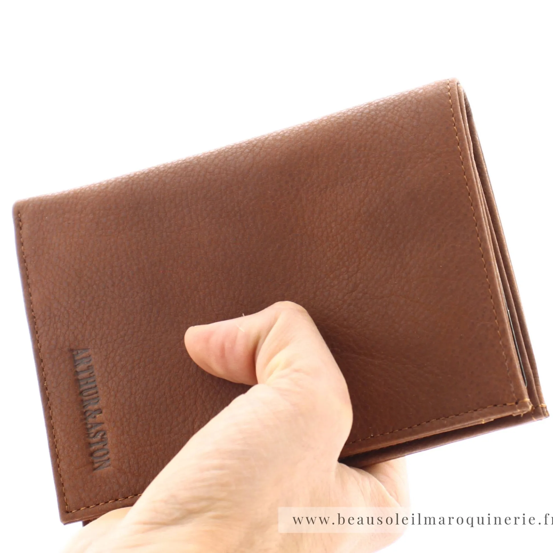 Arthur Aston Portefeuille cuir 3 volets Bart*Homme Portefeuilles Homme