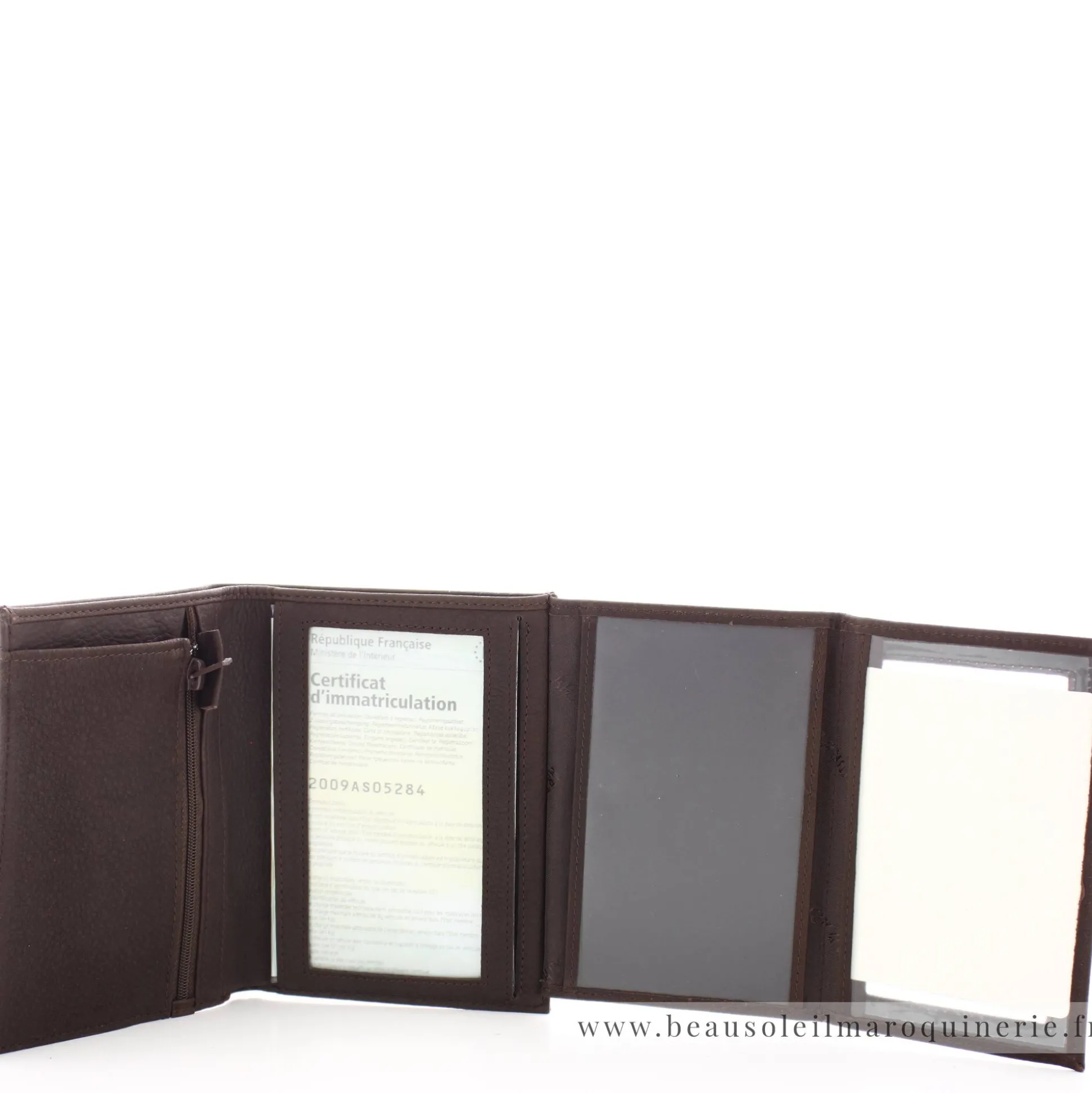 Arthur Aston Portefeuille cuir 3 volets Bart*Homme Portefeuilles Homme