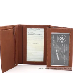 Arthur Aston Portefeuille cuir 3 volets Bart*Homme Portefeuilles Homme