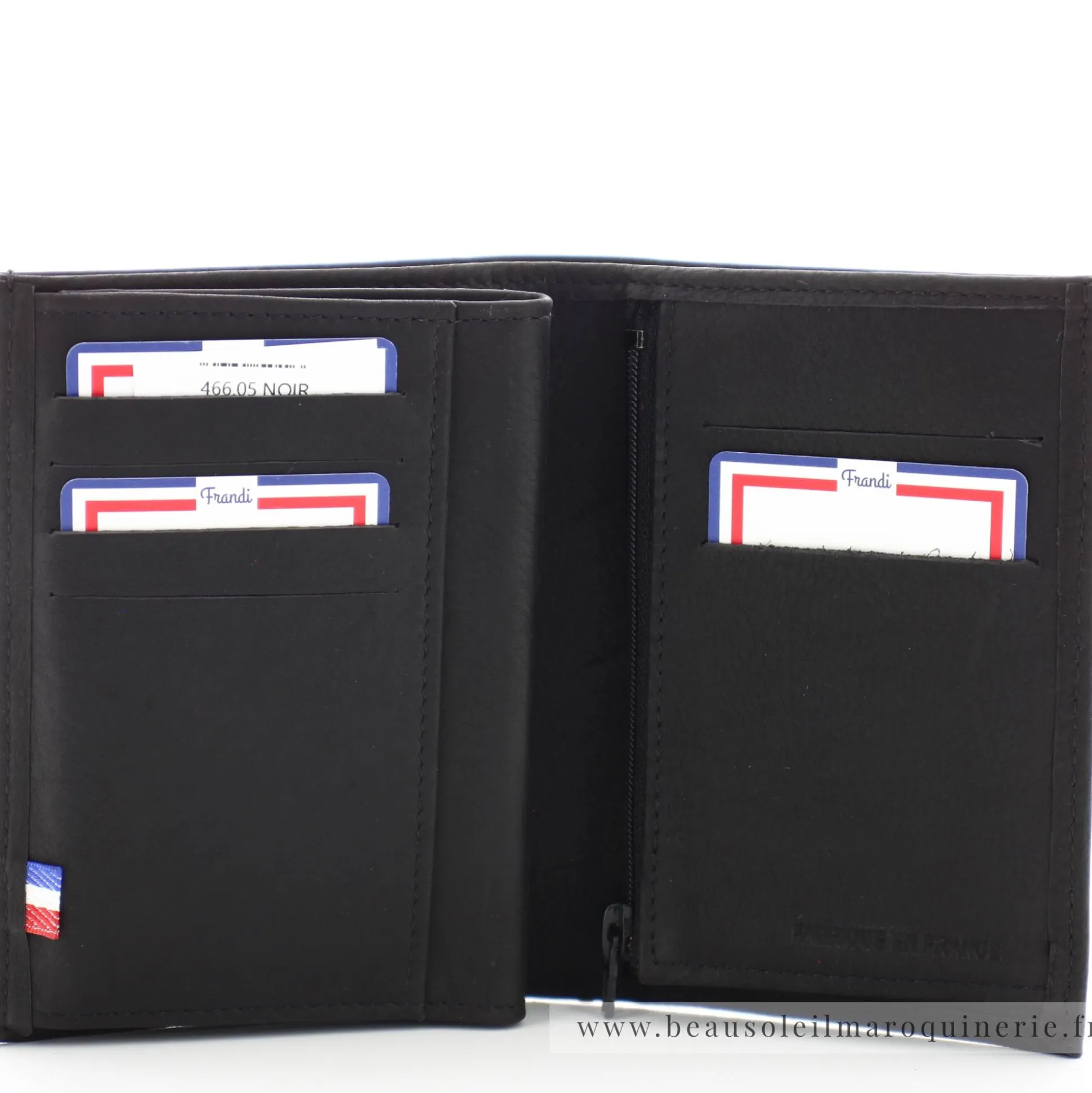 Frandi Portefeuille cuir Authentique pour papiers*Homme Portefeuilles Homme