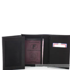 Frandi Portefeuille cuir Authentique pour papiers*Homme Portefeuilles Homme