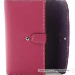 Francinel Portefeuille cuir multicolore a rabat Casual*Femme Tout En Un Femme|Portefeuilles Femme