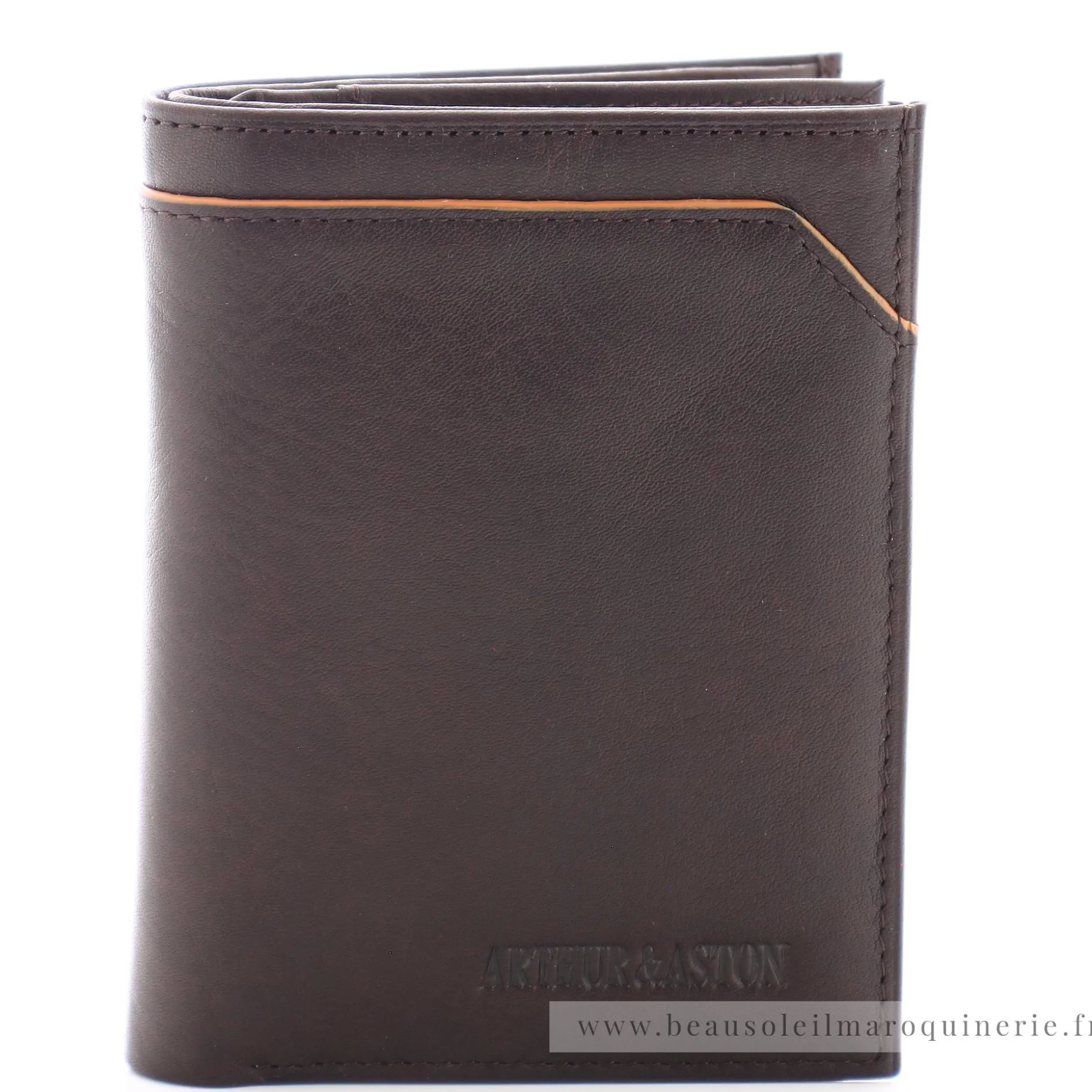 Arthur Aston Portefeuille en cuir de vachette Ennis*Homme Portefeuilles Homme