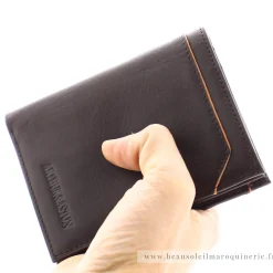 Arthur Aston Portefeuille en cuir de vachette Ennis*Homme Portefeuilles Homme