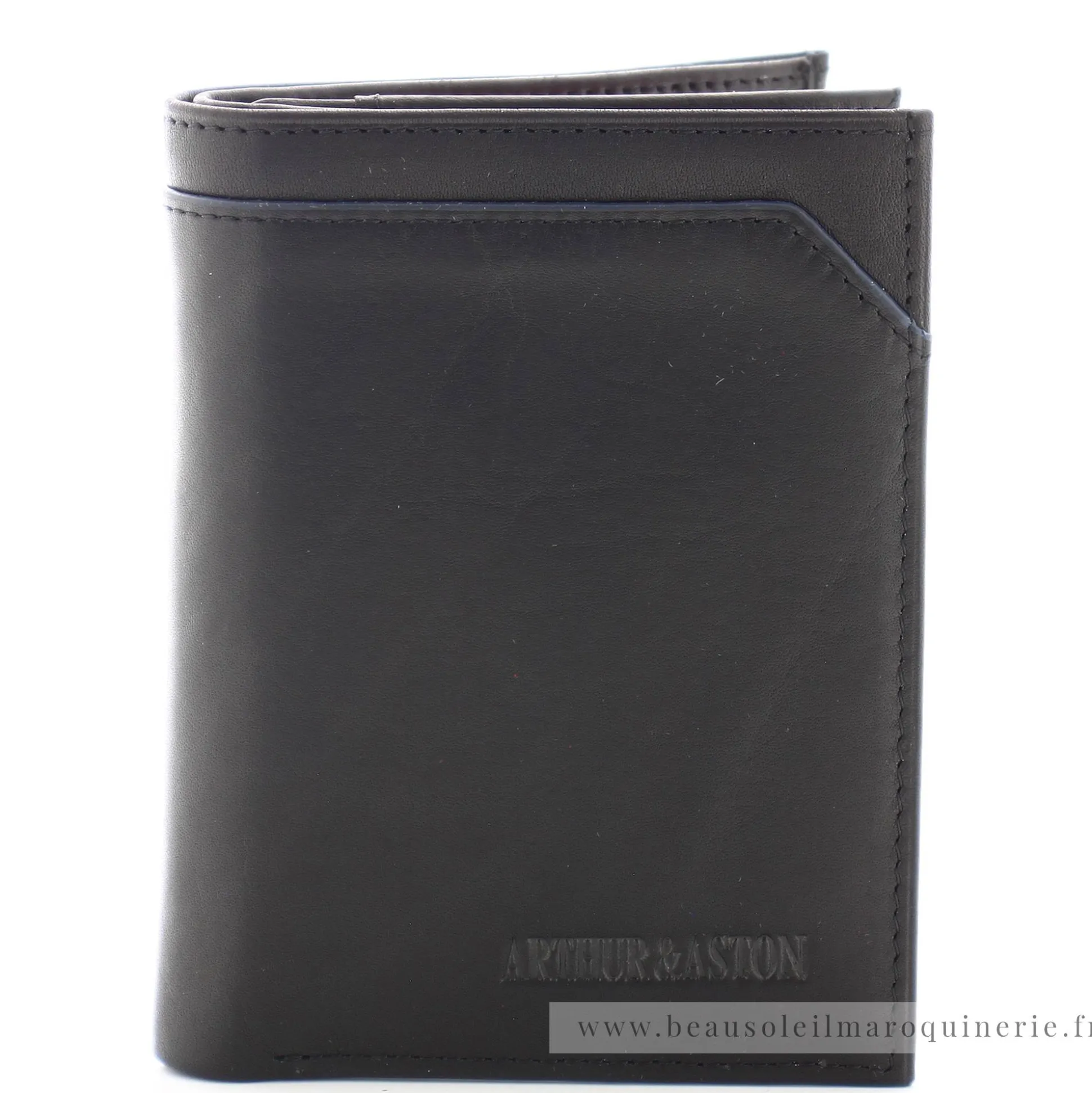 Arthur Aston Portefeuille en cuir de vachette Ennis*Homme Portefeuilles Homme