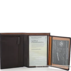 Arthur Aston Portefeuille en cuir de vachette plonge Ennis*Homme Portefeuilles Homme