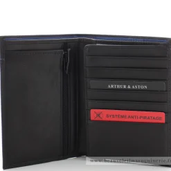 Arthur Aston Portefeuille en cuir de vachette plonge Ennis*Homme Portefeuilles Homme