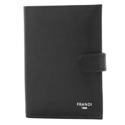 Frandi Portefeuille en cuir fermeture pression*Femme Portefeuilles Femme