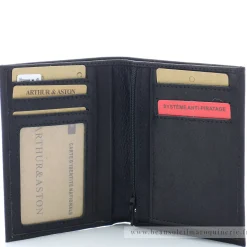 Arthur Aston Portefeuille en cuir Louis*Homme Tout En Un|Portefeuilles Homme