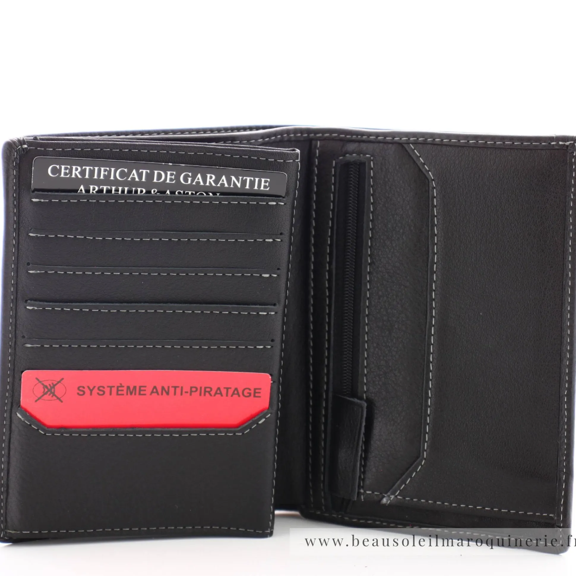 Arthur Aston Portefeuille en cuir Novak*Homme Portefeuilles Homme