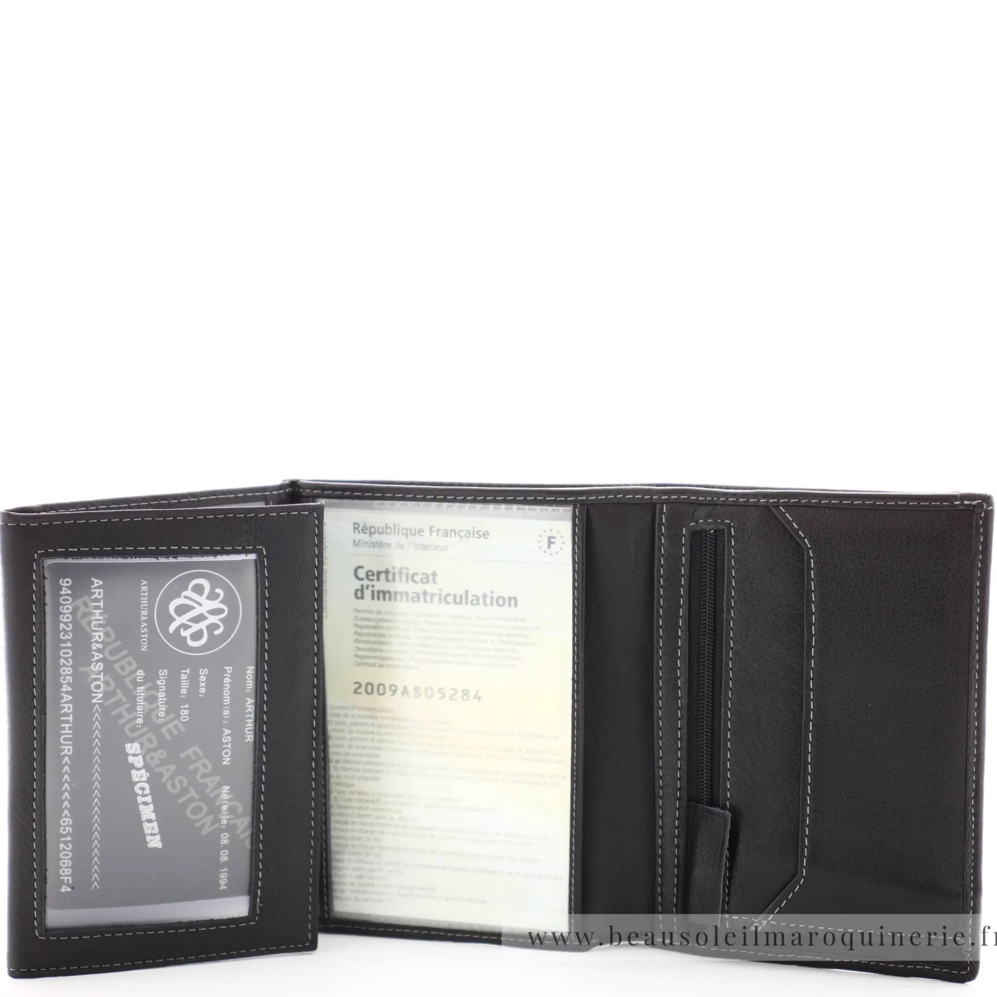 Arthur Aston Portefeuille en cuir Novak*Homme Portefeuilles Homme