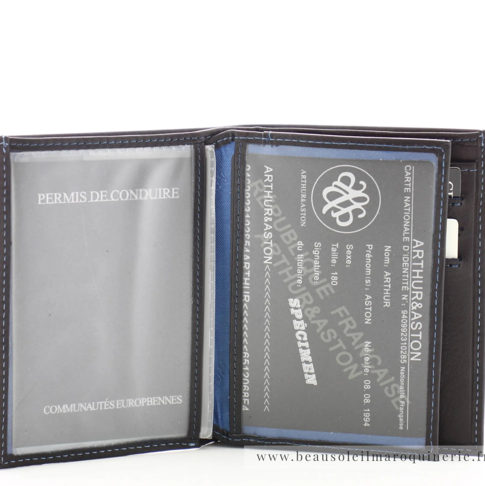 Arthur Aston Portefeuille en cuir plonge Pablo*Homme Portefeuilles Homme