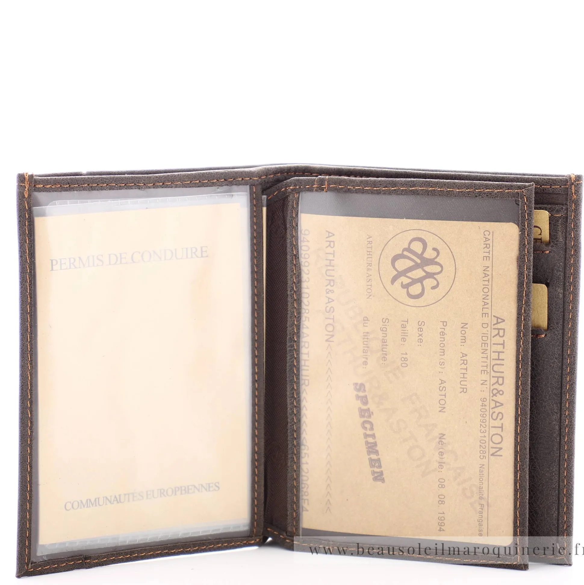 Arthur Aston Portefeuille europeen cuir Diego*Homme Portefeuilles Homme