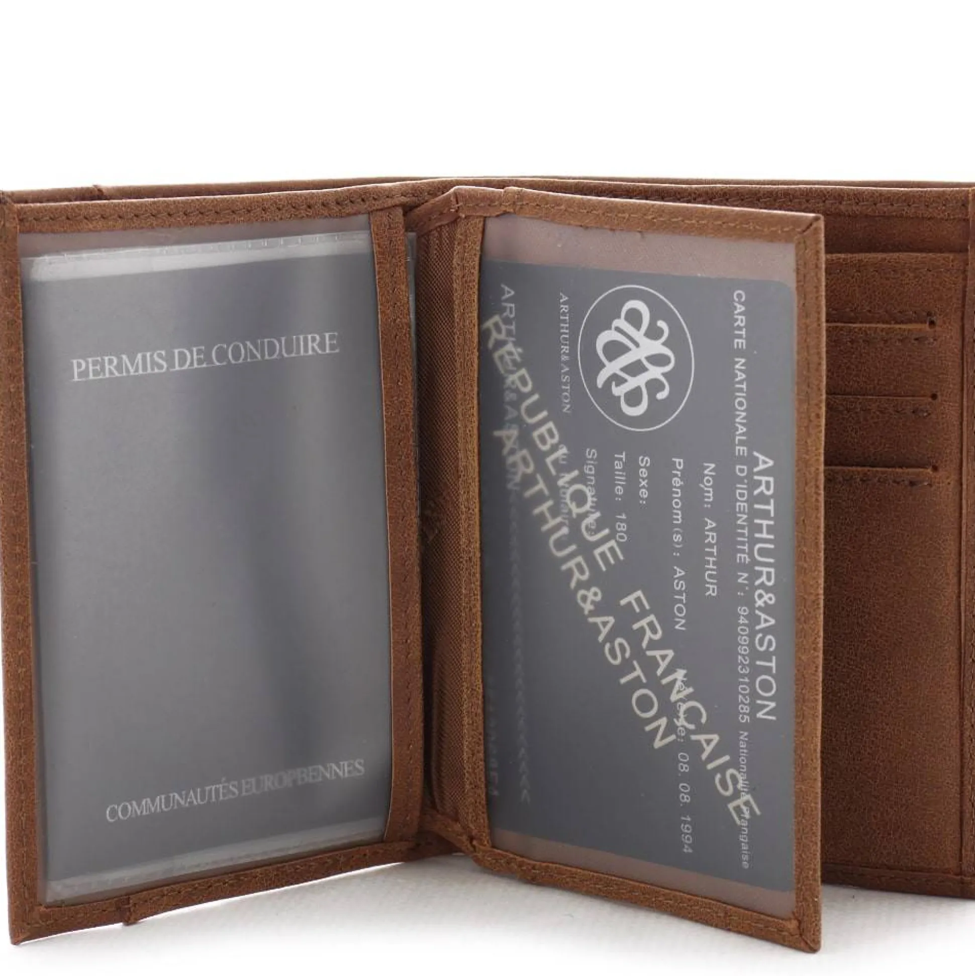 Arthur Aston Portefeuille europeen cuir Diego*Homme Portefeuilles Homme
