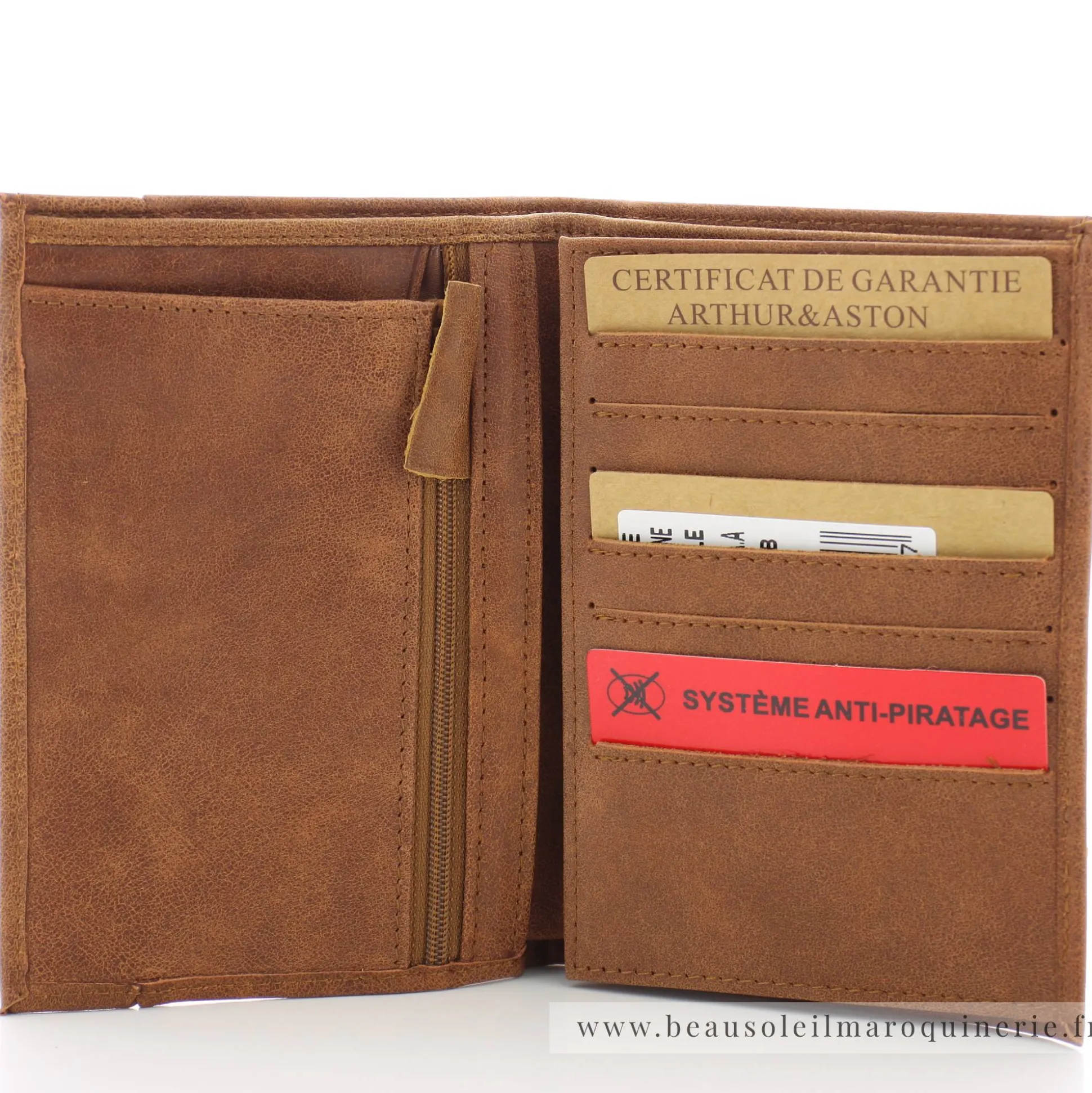 Arthur Aston Portefeuille homme 3 volets Diego*Homme Portefeuilles Homme