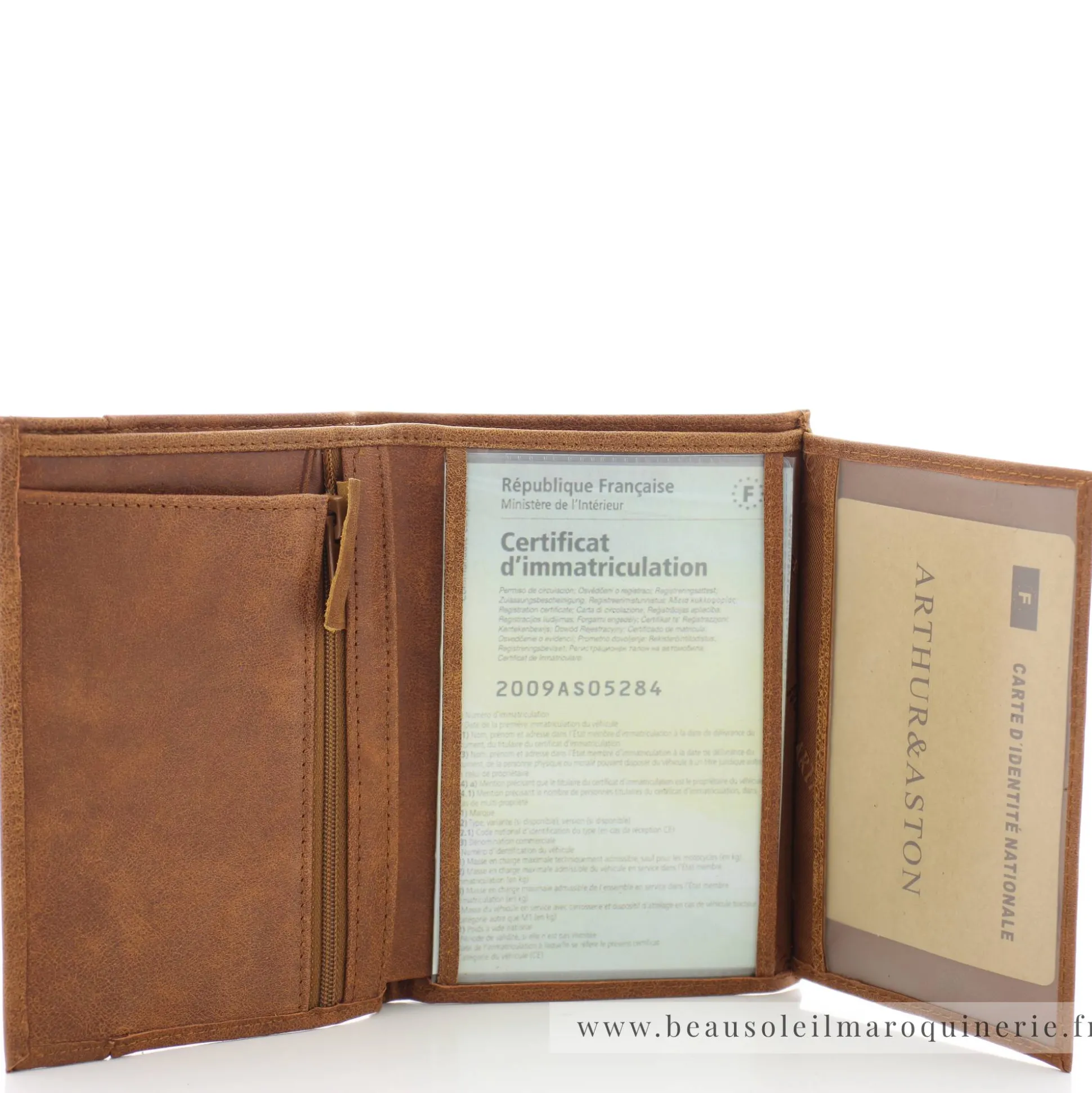 Arthur Aston Portefeuille homme 3 volets Diego*Homme Portefeuilles Homme