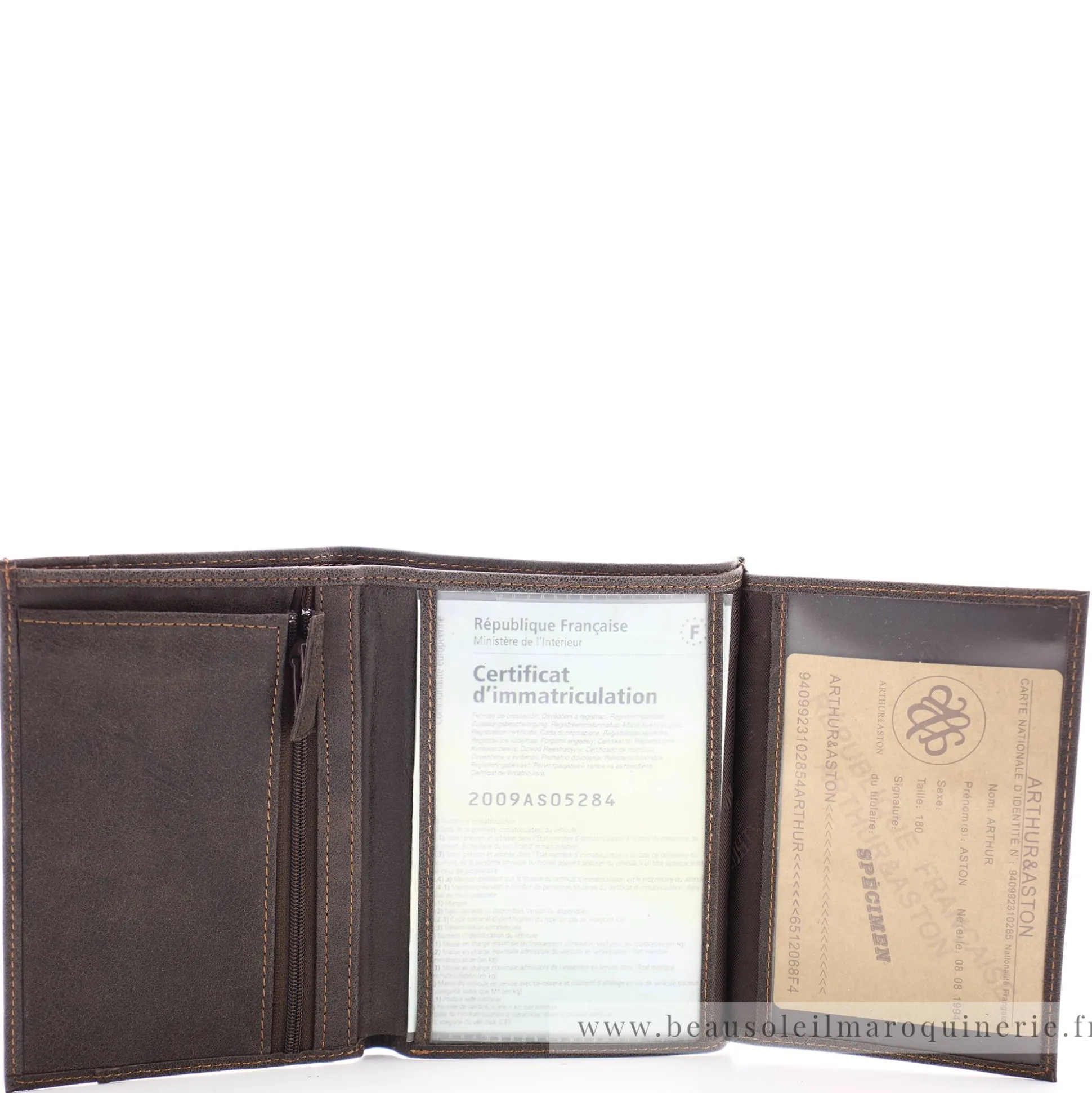 Arthur Aston Portefeuille homme 3 volets Diego*Homme Portefeuilles Homme