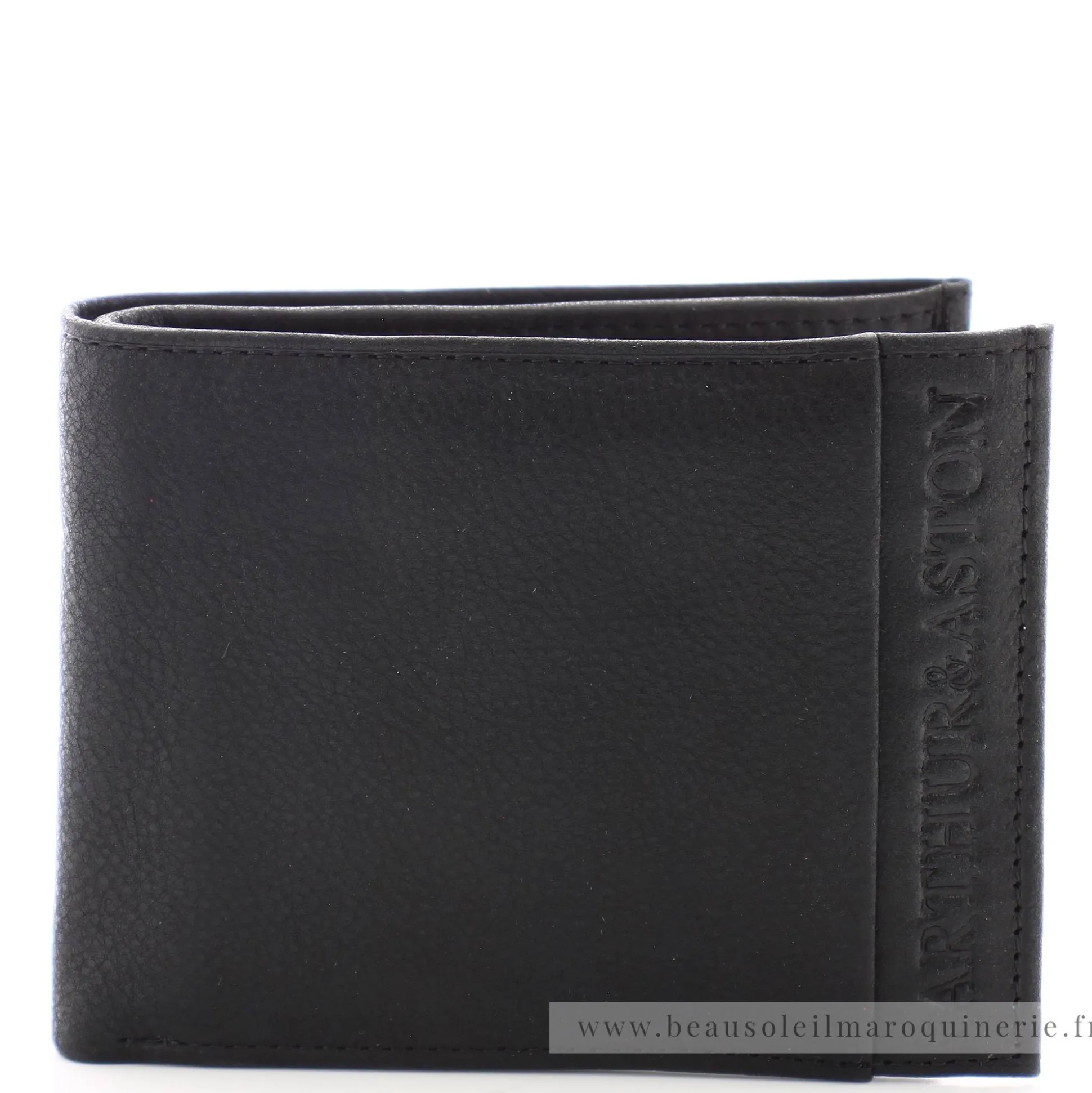 Arthur Aston Portefeuille horizontal en cuir 1438*Homme Portefeuilles Homme