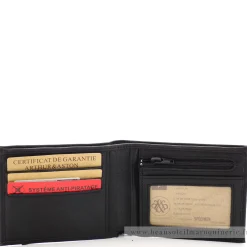 Arthur Aston Portefeuille horizontal en cuir 1438*Homme Portefeuilles Homme