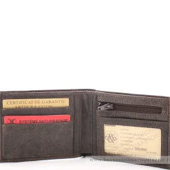Arthur Aston Portefeuille horizontal en cuir 1438*Homme Portefeuilles Homme