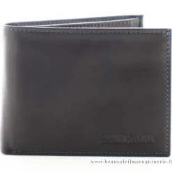 Arthur Aston Portefeuille italien Arthur & Aston 3 volets pablo 1589-499*Homme Porte-Monnaie Homme|Tout En Un