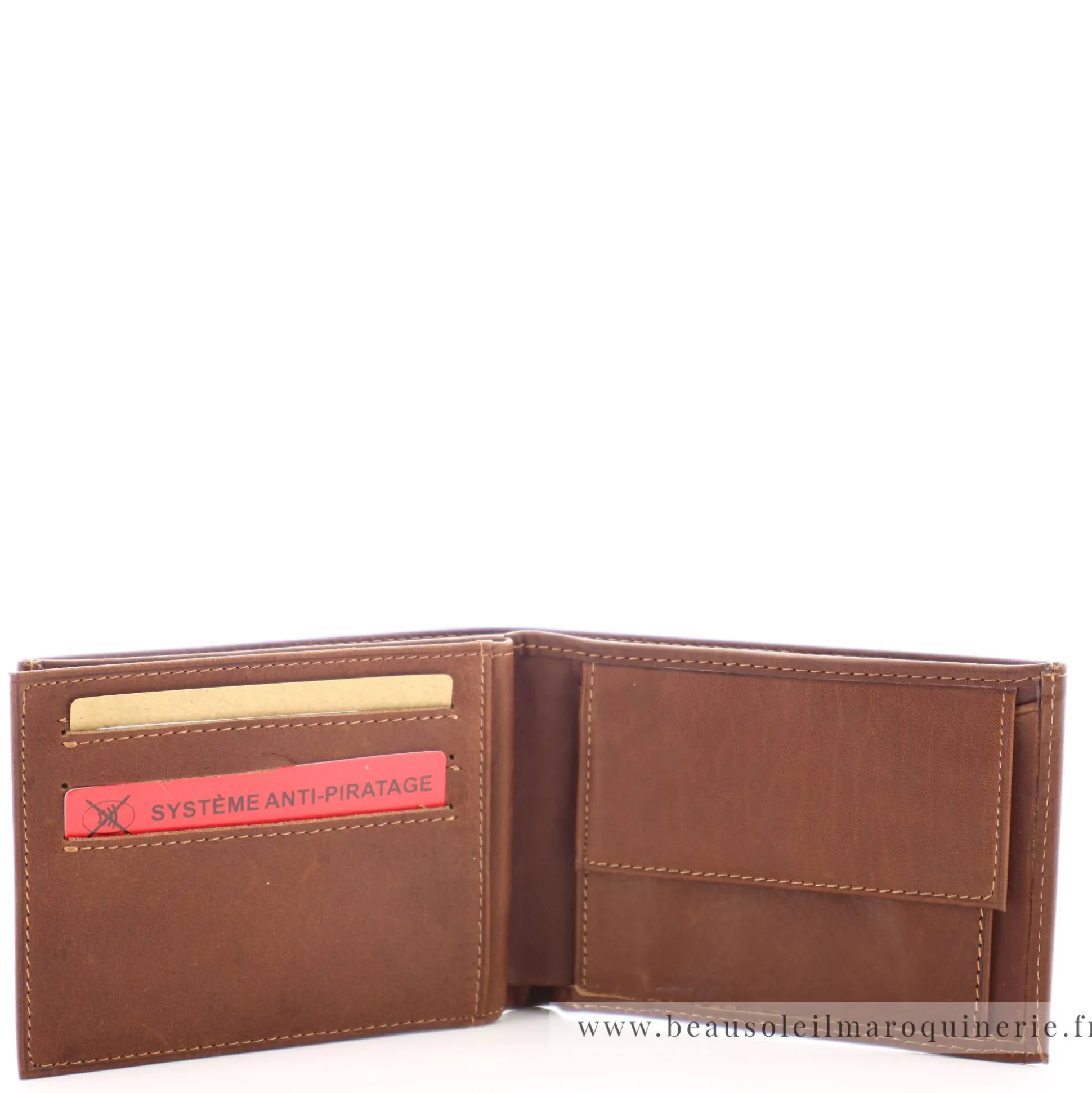 Arthur Aston Portefeuille italien Arthur & Aston 3 volets pablo 1589-499*Homme Porte-Monnaie Homme|Tout En Un
