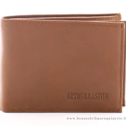 Arthur Aston Portefeuille italien Bart en cuir*Homme Portefeuilles Homme