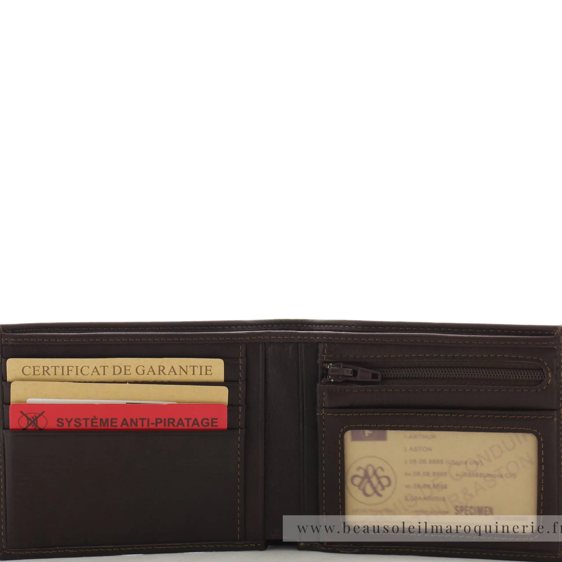 Arthur Aston Portefeuille italien en cuir plonge Pablo*Homme Portefeuilles Homme