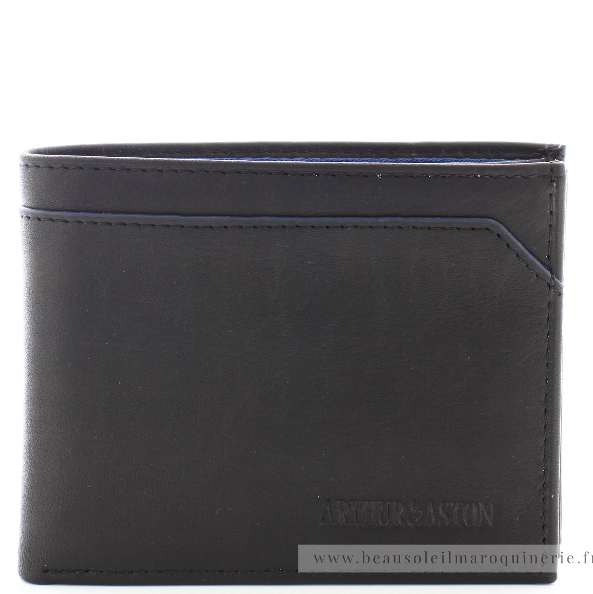 Arthur Aston Portefeuille italien en cuir de vachette plonge Ennis*Homme Portefeuilles Homme