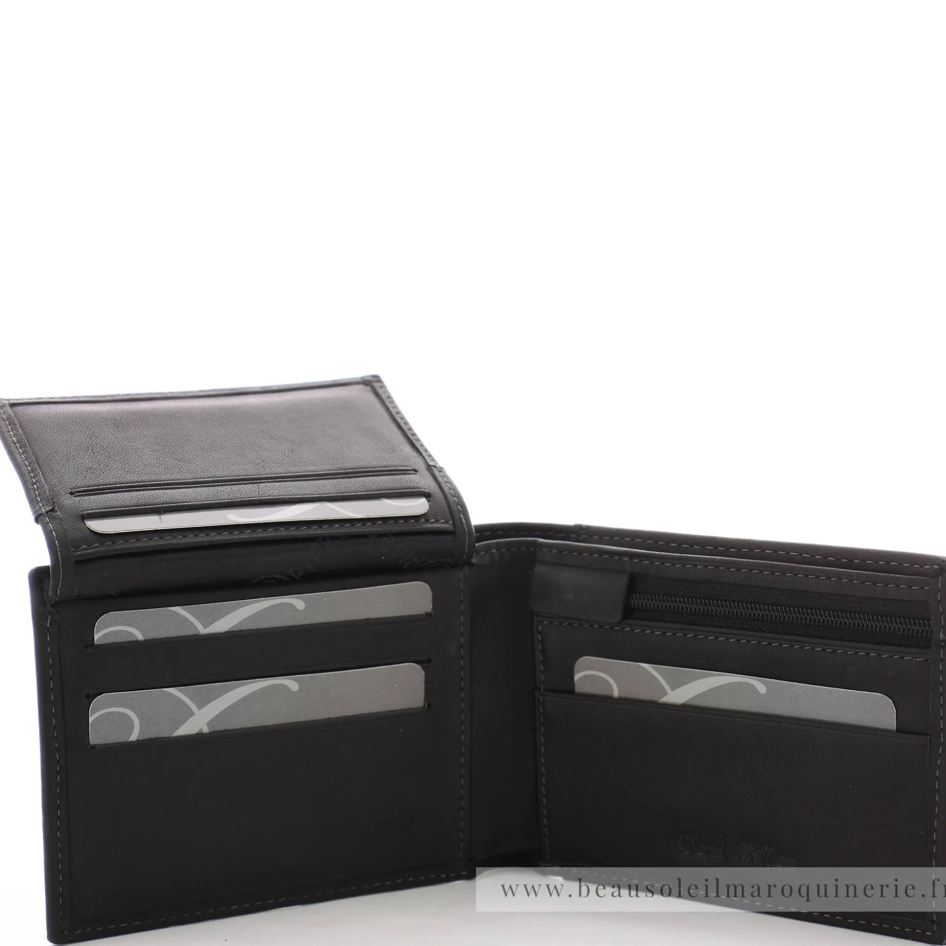 David William Portefeuille italien en cuir Annan*Homme Portefeuilles Homme