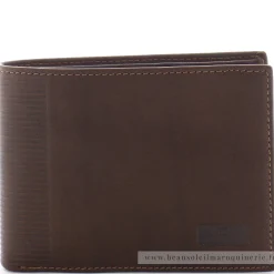 David William Portefeuille italien en cuir Anti-piratage Coulter*Homme Portefeuilles Homme