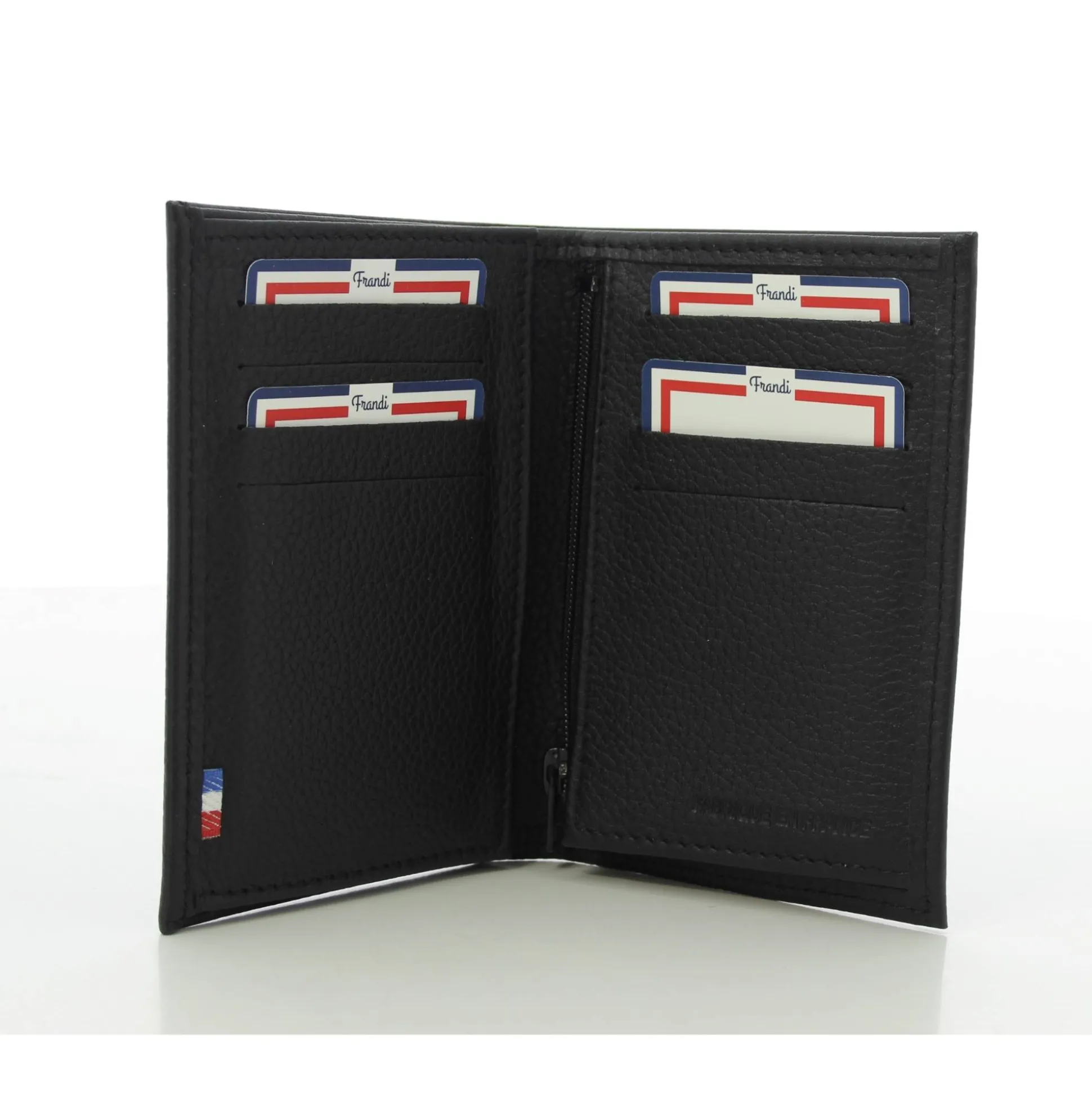 Frandi Portefeuille junior cuir de vachette graine*Homme Portefeuilles Homme