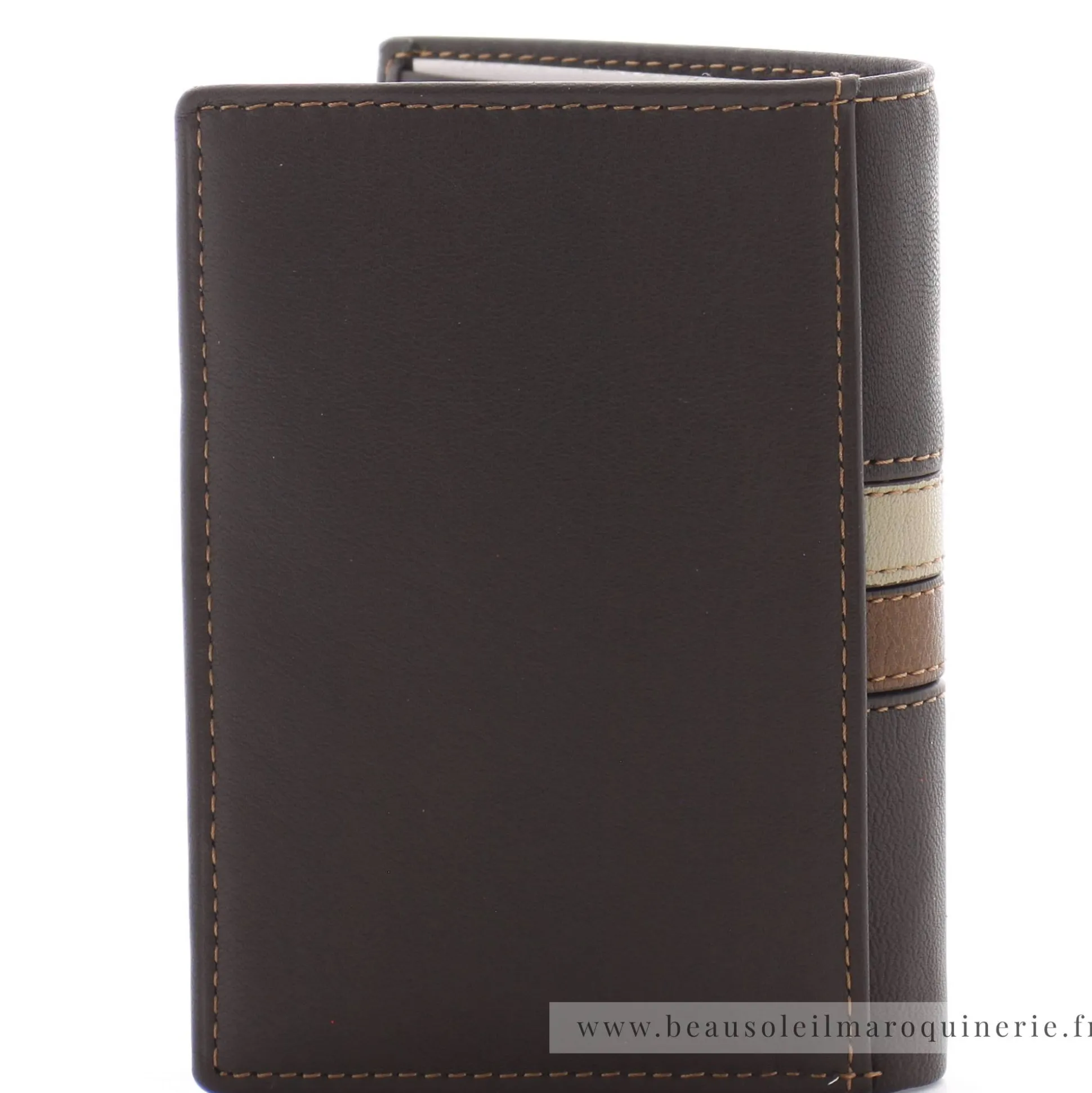 David William Portefeuille junior en cuir de vachette Roussere*Homme Portefeuilles Homme