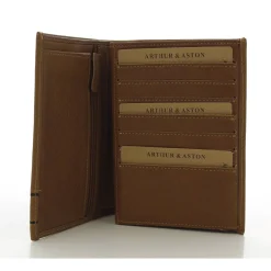 Arthur Aston Portefeuille Leon en cuir de vachette*Homme Portefeuilles Homme