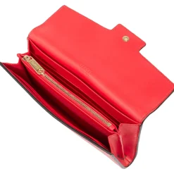 Lancel Portefeuille long Angele rabat cuir lisse*Femme Portefeuilles Femme